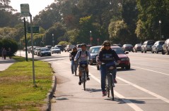 Damn the polls, Connie Chan still wants to turn JFK drive back into a dangerous traffic sewer with cyclists forced to the sides. Photo: File