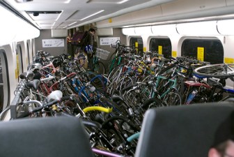 Despite promises, it looks as if Caltrain still plans to decrease space for bikes on its future electric trains.