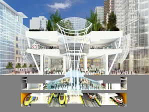 The "Grand Central Station of the West," is built. Now the bottom level needs its trains. Image: CAHSR.