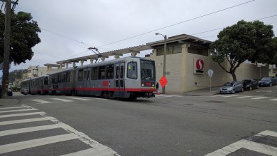 The "Safeway Stop" on the L-Taraval. Photo: Streetsblog/Rudick