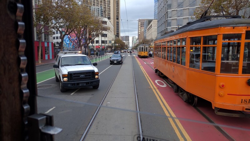 Transportation Demand Management can help balance modes in a more sustainable way. Photo: Streetsblog