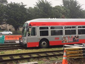 A Muni oops from 2016. Photo: Daniel Pifko