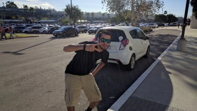 The Uber driver who blasted his horn at me because I was riding a bike. Photo: Streetsblog/Rudick