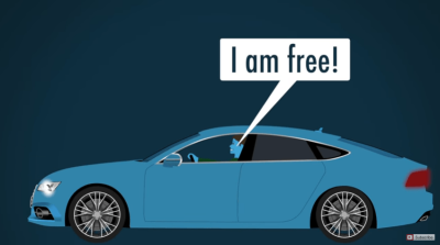 Hey, whatever you've gotta tell yourself to get through the day. Via PragerU/YouTube