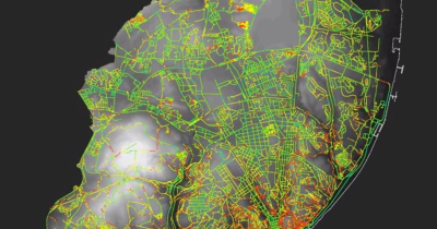 How do you eliminate hills from a city? With better bike network planning.