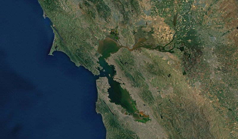 An image of the Bay Area, without parochial concerns. Photo: MTC