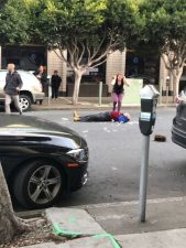 One of the victims of Monday's crash (the photographer asked us to withhold his name).