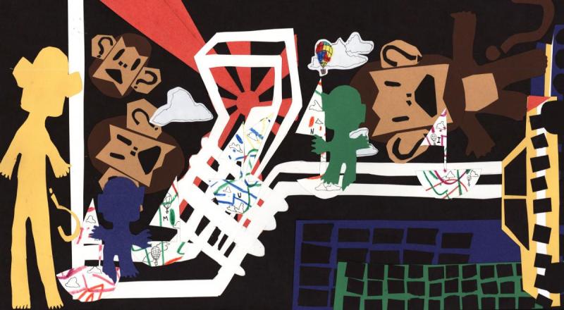 One of the winners of the Muni Arts contest. By Nick Cook, a high school student from Marin