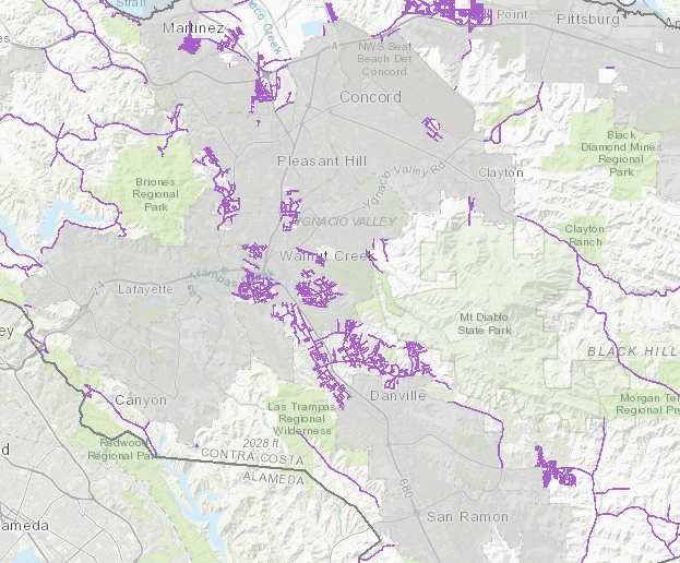 From Contra Costa's interactive map/survey page.