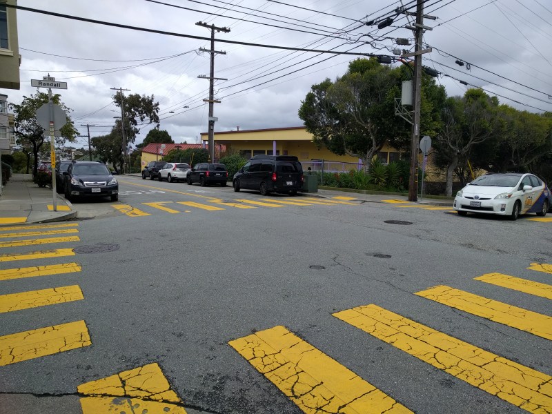 The corner of Randall and Chenery. Photo: Streetsblog/Rudick
