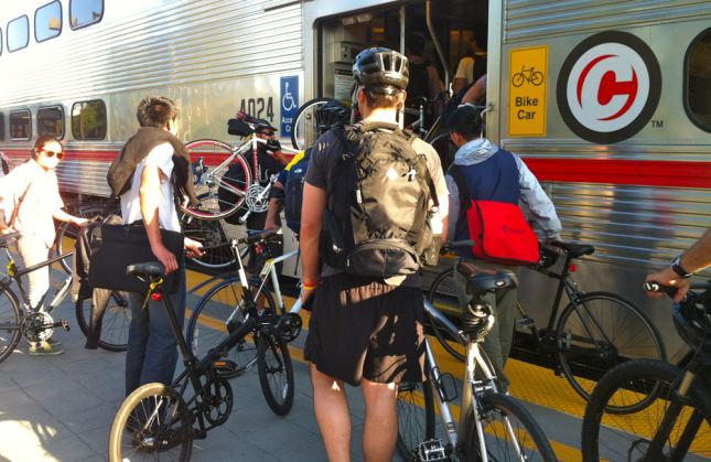 Advocates are making a last push for more bike space on Caltrain. Photo: Silicon Valley Bicycle Coalition