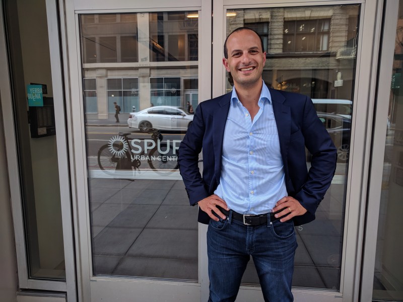 Josefowitz in front of SPUR's San Francisco office. Photo: Streetsblog/Rudick