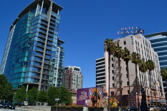 Downtown San Jose. You are unlikely to die if you're in one of these buildings during a big earthquake. But will the buildings have to be torn down? Photo: Wikimedia Commons