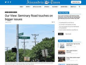 An editorial board in a Missouri town warns that “impatient teens” are going to get themselves killed — by drivers who apparently have the right of way — if something isn’t done to solve the drop-off and pick-up problem at a local high school.