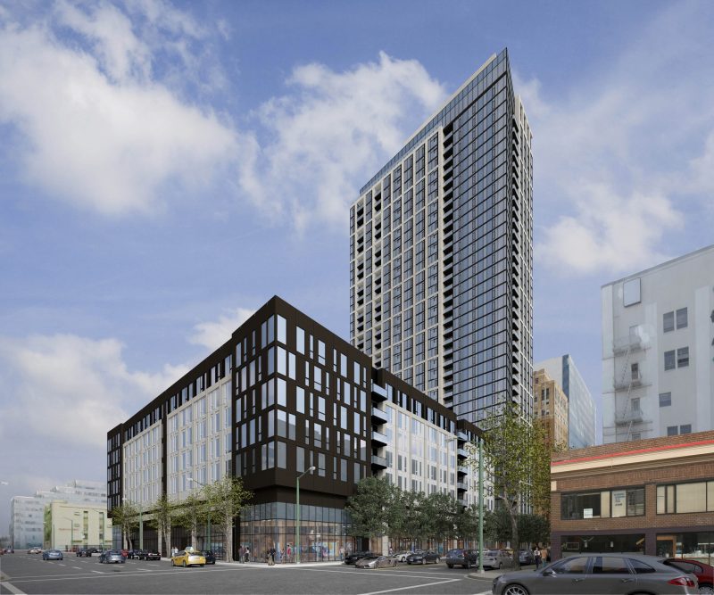 Carmel Partner's "Atlas" deelopment in downtown Oakland. Image: Carmel Partners