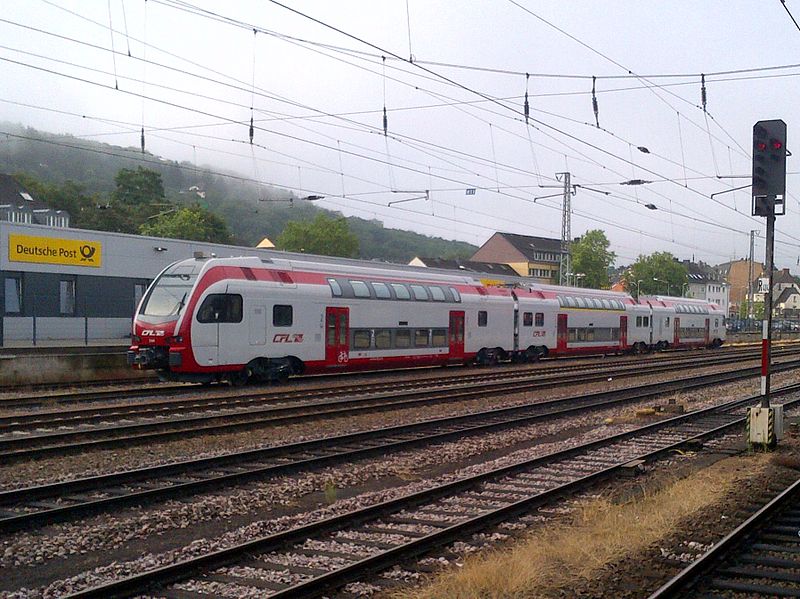 A Stadler KISS train in Germany. Trains such as these will run every 10 minutes between San Jose and San Francisco--if Caltrain can secure the operational funds to do it. Photo: Wikimedia Commons