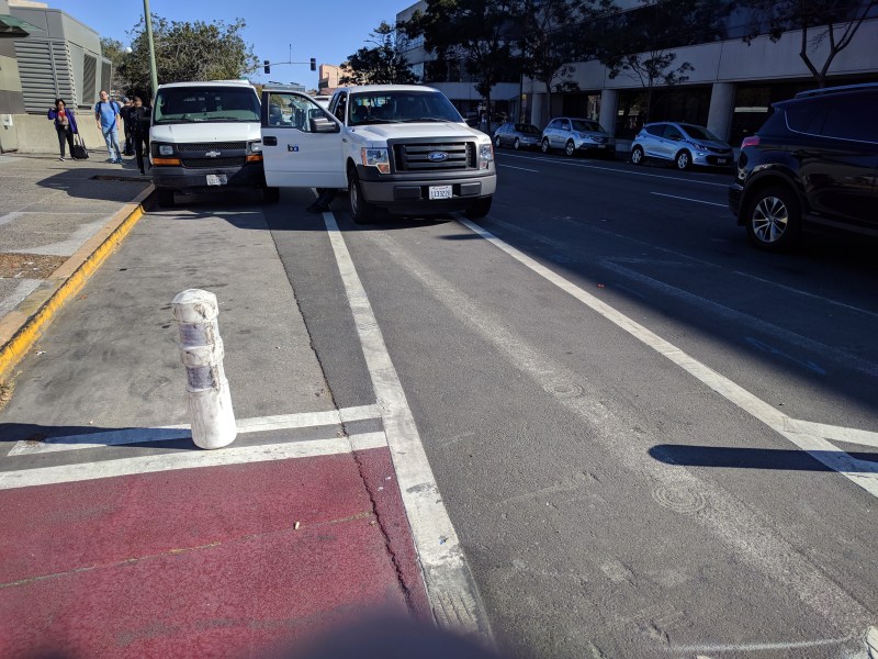 If even transit workers are permitted to sh*t on safety, what chance is there for Vision Zero? Photos: Streetsblog/Rudick unless indicated