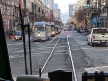 Market Street in downtown in the before times. Photo: Streetsblog/Rudick