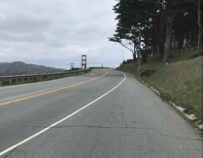 In a tragic paradox, empty streets make S.F. a cycling heaven right now. Photo: Marcel Moran