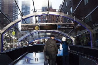 A new study suggests the Second Avenue subway (above, opening in January 2017) has generated some $70 billion in real estate value for the surrounding development. Source: John Taggart/Bloomberg via Getty Images.