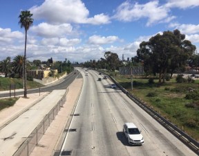 Traffic is down, but speeding is up in L.A. during the pandemic. Photo: Joe Linton/Streetsblog L.A.