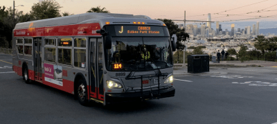A J Church replacement bus. Photo: Ian Griffiths