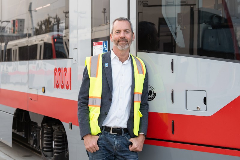 Director of Transportation Jeff Tumlin at Muni Metro East | November 14, 2019. Photo: SFMTA
