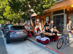 San Francisco apparently is missing the point of sharing streets. Photo: Walk San Francisco.