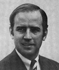 Joe Biden's first official portrait was taken just weeks after he lost his wife and baby daughter in a car crash. Source: Creative Commons.