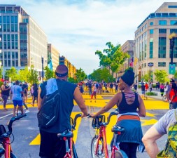 Black LIves Matter Plaza, created by the Government of the District of Columbia, in the wake of the murder of George Floyd