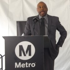 Metro CEO Phil Washington. Photo by Joe Linton/Streetsblog L.A.