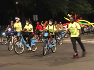The August Street Love Ride in Englewood. Photo: Cameron Bolton