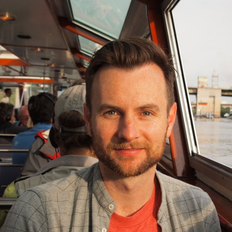 Griffiths riding transit in the "before times" Photo: Seamless Bay Area