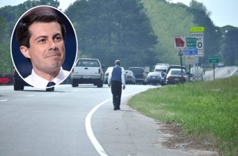 Will Mayor Pete — er, soon-to-be-Transportation Secretary Pete Buttigieg — help pedestrians like this guy?