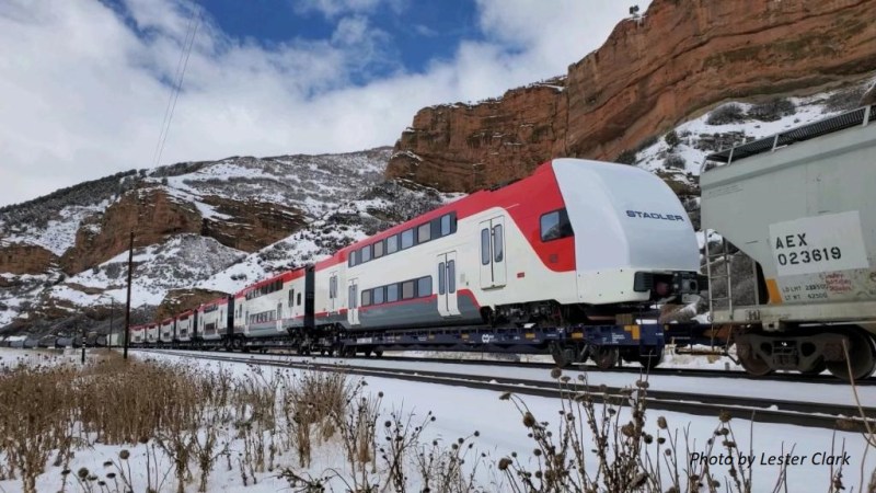 Caltrain going to Colorado? Yep. Photo: Caltrain