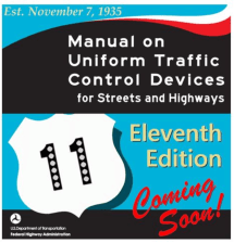 Cover of the draft edition of the new MUTCD manual.