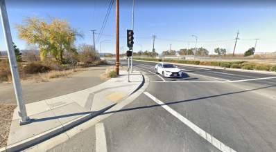 Christine Boyle was fatally struck in this crossing by a right-turning truck on Dec. 21, 2020. Image: Google Maps
