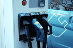 An electric vehicle charger. File photo.
