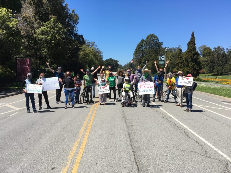 Car-Free JFK. Image: Walk SF