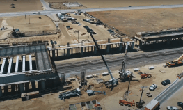 HSR under construction. Photo: CaHSRA