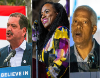 Reps. Chuy Garcia, Ayanna Pressley and Henry "Hank" Johnson were the lead signatories of the letter.