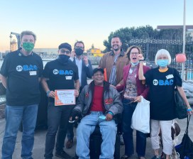 Jaime Viloria, members of the 31 Balboa Action Committee, Supervisor Preston, Supervisor Haney, and SFTR Co-Chair Thea Selby. Photo: SFTR
