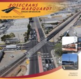 Metro will building a new overpass to take Rosecrans Avenue over existing railroad tracks. Image via Metro study