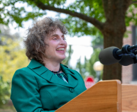 FHWA Deputy Administrator Stephanie Pollack. Image: Charlie Baker, CC