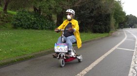 Carol is an 80 year old who loves exploring Golden Gate Park and one of the interviewees in a new film. Image: Community Spaces SF