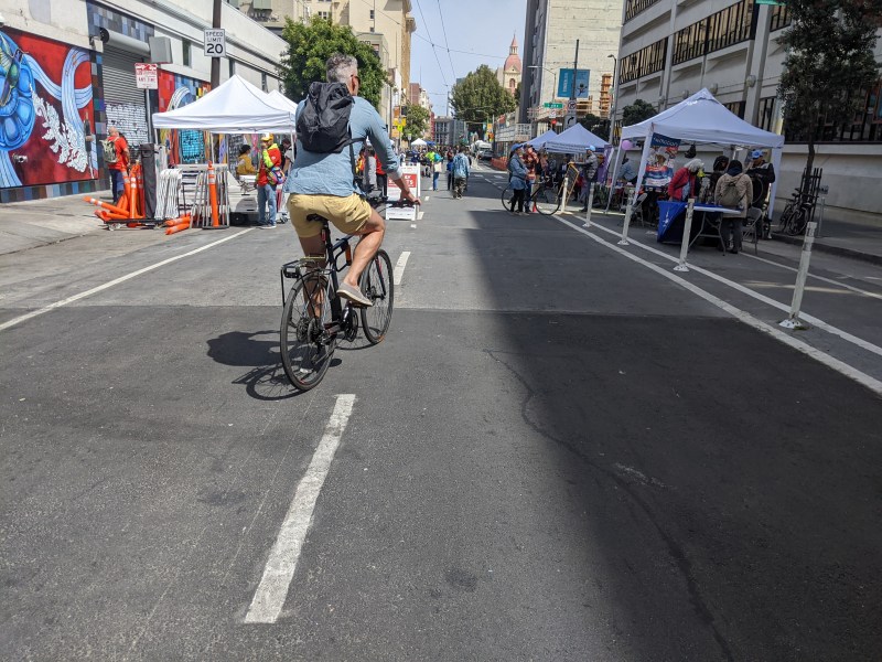 Sunday Streets is back, in the Tenderloin. Photos Streetsblog/Rudick unless indicated