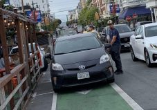 Photo of the alleged attacker on Polk. Photo: Evan Witt